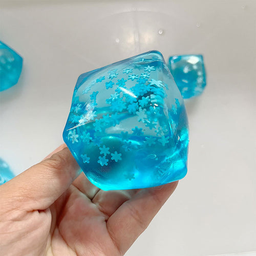 ViVi Snowflake Cube Squishy